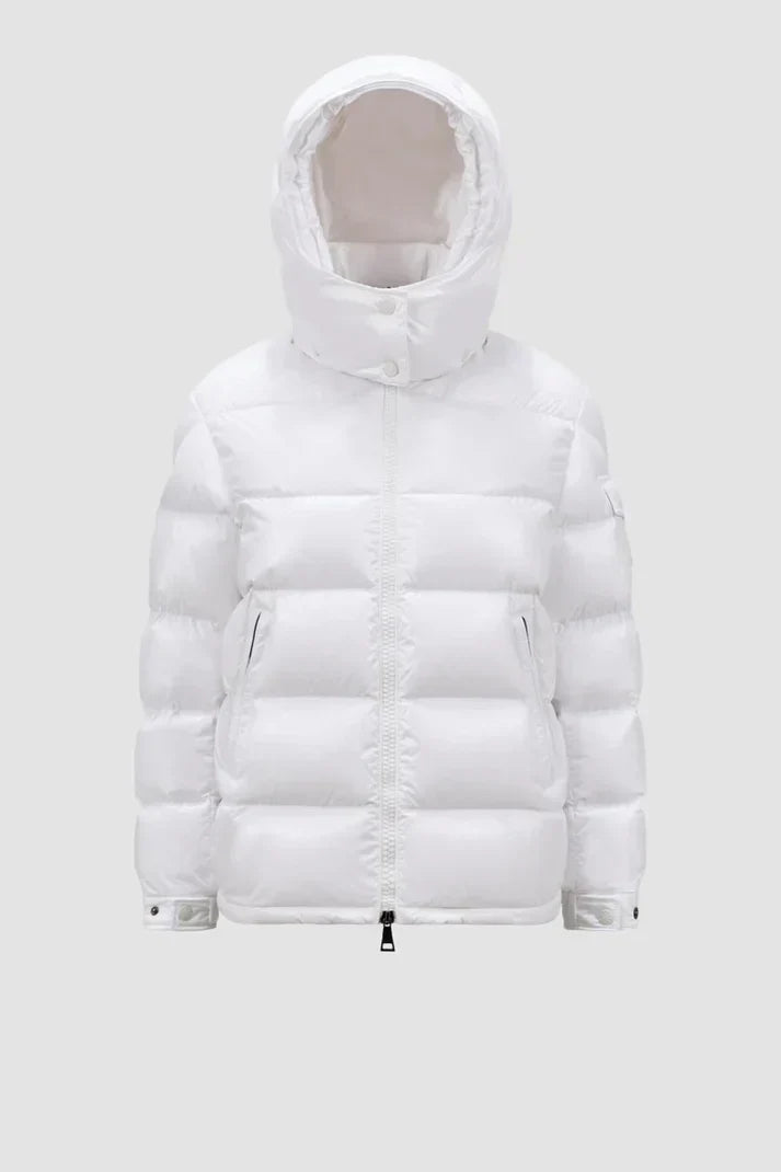 Moncler  -  Doudoune blanche femme