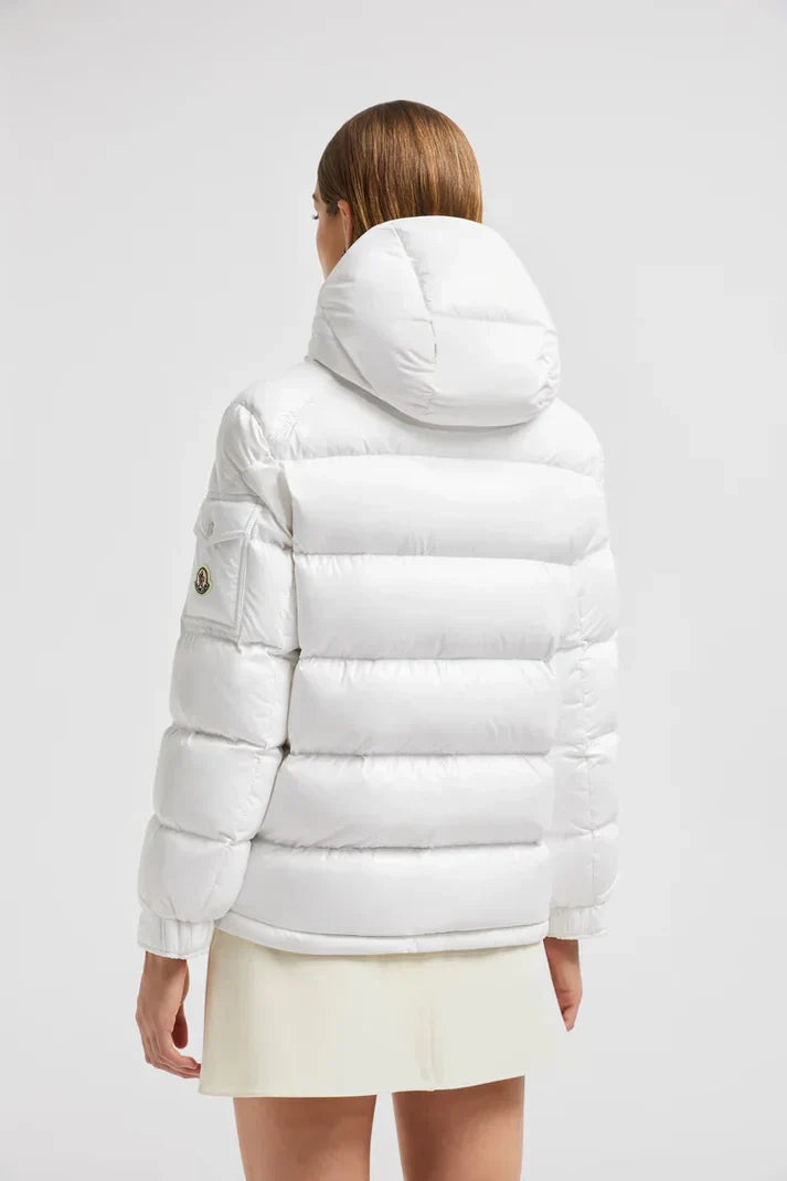 Moncler  -  Doudoune blanche femme